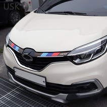 가오 뉴QM3 프론트 그릴 본넷 가니쉬 데칼 랩핑 커버 퍼포먼스 레이싱 국기 스티커 튜닝 용품, D.타입_프랑스