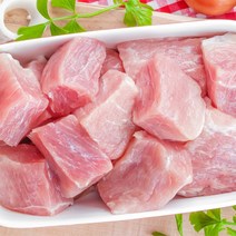 돼지안심 500g 국내산 냉장 카레용 장조림 바베큐큐브, 단품, 단품
