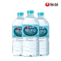 연우커머스 백산수 무라벨 330ml 500mlL 1리터 2리터 생수배달, 24개