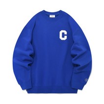 커버낫 COVERNAT 22S/S C 로고 맨투맨 블루