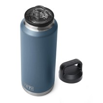 예티 YETI Rambler 진공 단열 가정용 병 처그 캡 포함 노르딕 퍼플 1.3kg(46온스) 스테인리스 스틸 소재, Offshore Blue