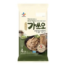 CJ 가쓰오메밀생면 4인분 면요리 간편요리 1136.8g, 18세트