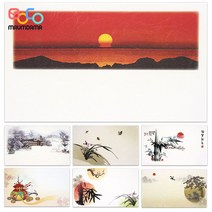 마음담아 신년 30세트 대량 문구인쇄 새해 인사 감사 2022 임인년 고급 한지 연하장 모음, 30p, 16. 공란 16