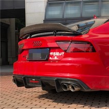 a7 스포일러 아우디 a7 s7 rs7 2013 2014 2015 2016 2017 2018 리얼 카본, 없음