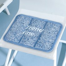 쿨 아이스 매트 쇼파 시원한 냉감 쿨링 패드 시트 방석, 블루