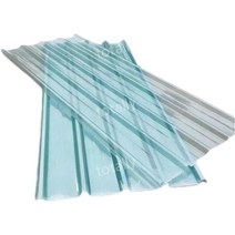 슬레이트지붕 FRP 플라스틱 PVC PC판 폴리카보네이트 스레트 지붕 레인, 길이 1.8m  길이 1.2mm  너비 93cm  두꺼