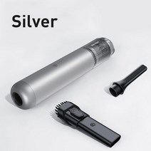Baseus 15000Pa 휴대용 핸드 헬드 자동차 진공 청소기 LED 조명 장착 무선 가정용 PC 청소용, CHINA, New Silver, New Silver