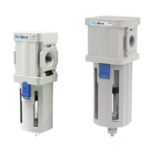 KCC정공(주) KAF201-02D 자동 오토드레인 에어필터 PT1/4 8A