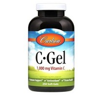 칼슨랩스 C-젤 1000mg 소프트젤, 250개입, 1개