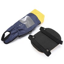 반려견유모차 카시트 애완 동물 휠체어 도보 카트 롤러 스쿠터 약한 마비 마모-장애인 뒷다리 산책 도우미, l, 09 Blue L