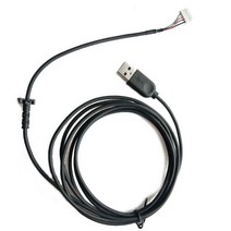 Logitech G402 마우스 용 내구성 USB 소프트 마우스 케이블 라인 교체 와이어, 단일옵션선택, 단일옵션선택