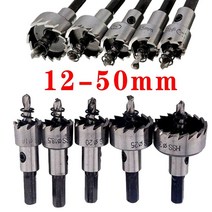 용접턴테이블 용접포지셔너 wholesales 1 개 12-50mm hss 드릴 비트 구멍 톱 세트 스테인레스 스틸 금속 합금 드릴 비트, 42mm