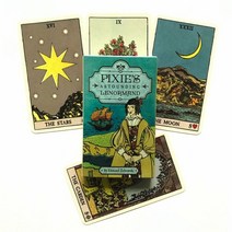 타로카드 게임 운세 보드 다양한 옵션 78Card Heaven Earth Tarot, 놀라운 픽시
