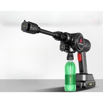 가정용 충전식 무선 고압세척기 자동차 세차 휴대간편, B 배터리2개 + 8미터 튜브