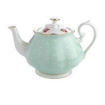 로얄알버트 뉴황실장미 VINTAGE TEAPOT 1.25L POLROS25817, POLKA ROSE, 3개