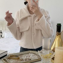 박남매 / 샐리스 덤블카라 크롭자켓 P000BKLZ