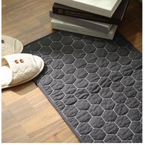 어린이집 퀼트 논슬립 사각 현관발매트 화장실발판 예쁜발매트, 차콜