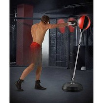 복싱 펀치볼 스피드볼 권투 미니 샌드백 발차기 펀칭, 성인 모델 1.2-1.5M (+글러브)