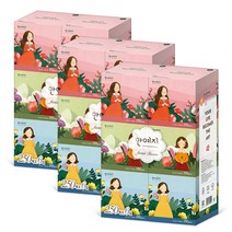 한예지 캐릭터 MINI 미용티슈 250매 6입 3팩