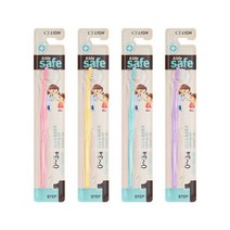 라이온 키즈세이프칫솔 1단계 1P 색상랜덤 유아칫솔