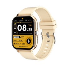 전체 터치 스포츠 스마트 워치 남자 심박수 피트니스 트래커 블루투스 Smartwatch 손목 GTS 2 P8 플러스 시계 상자117321, [03] Gold