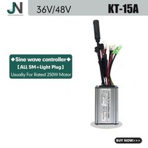 전기자전거부품 kt controller ebike motor kunteng 36v 48v lcd3 lcd4 lcd5 display all sm plug electric, 15a sm 사인파