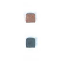 DIY 정사각 미니벽돌_60p 미니어처 리얼브릭 벽돌모형, 청정사각60개