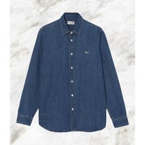 LACOSTE 라코스테 공식스토어 남성캐주얼 베이직 데님 셔츠CH6267-54G CDZ연청 1106606