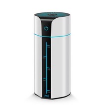 공기 가습기 에센셜 오일 아로마 디퓨저 1000ml with coloful led light 초음파 가습기 아로마 테라피 디퓨저, JS151-화이트-1000ml, 협력사, USB