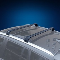DUAL-HO 기아 카렌스 론도 MK3 2013-2021 용 루프 바 알루미늄 합금 사이드 바 크로스 레일 루프 랙 수, 02 Black, 1개