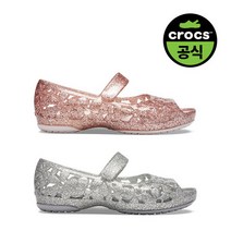 크록스(CROCS) 크록스 키즈 CROCS ISABELLA FLOWER FLAT K 2종 택1 (20SKFT205461)