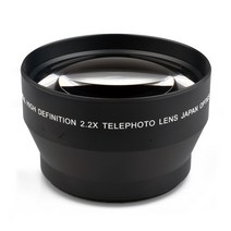 범용 67mm 2.2X 550D 600D 650D 700D용 망원렌즈 광학유리렌즈
