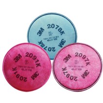 5myshop_3M-6000 시리즈용 방진필터 2078K 1급 (봉(2EA)) 산업방독면 마스크 보호 구 공업 안전 면_5myshop, 무옵션상품임!!, 무옵션상품임!!, 이상품선택!!