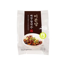 미분당 짜장 쌀국수 2인분 446g 글루텐프리 생쌀면, 단품