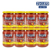 [보라티알] 쥬카토 그릴드 베지터블 토마토소스 350g x 8병, 상세 설명 참조