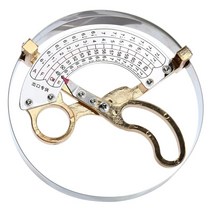 19-62cm Stainless Steel Hat Calipers Type Ring Compass Size Measuring Tool Ruler Manual Operate M0XC, 한개옵션1, 01 as shown