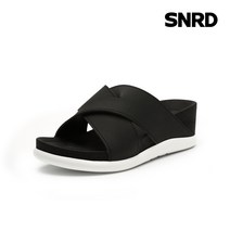 여성신발 국내제작 키높이 이중쿠션 슬리퍼 스트랩 샌들 SN285