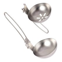 캠핑바이크 폴딩 스테인레스 캠핑 국자, 선택완료, B형