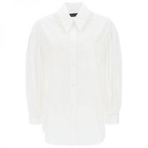 Simone Rocha N02 시몬 로샤 여성 블라우스 셔츠 Puff sleeve shirt embellishment