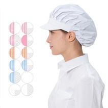 예경 위생모 위생조리모 조리모 위생모자 주방모자, 1개, PO-608(흰색 전체망사)