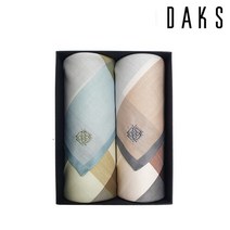 닥스(시즌잡화) [닥스] 손수건 2매 세트 (D) 170번
