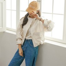 코지일이삼 코지 여자 캐주얼 스타일 견장 사파리 크롭 자켓 (9415641)