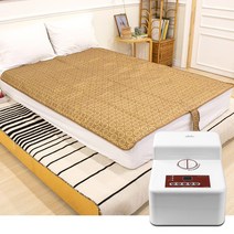 디딤 프리미엄 온수매트(싱글/더블)황토/그레이색 침대매트 온열매트 건강매트 전기매트 난방, 황토색(더블)
