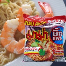 태국 똠양꿍 라면 마마똠얌 새우라면 쉬림 톰냠 플레이버 90g x 20개 새우면