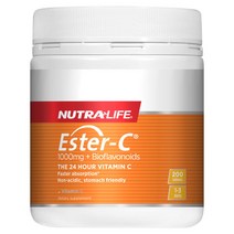 뉴트라라이프(Nutra-Life) 뉴트라라이프 이스터C(비타민C) 1000mg + 바이오플라보노이드 200정, 1개