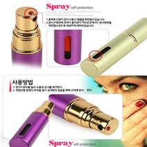 호신용 스프레이 호신용분사기 스프레이 호신기 스프레이타입 호신기 호신용스프레이 여성호신 여성용 호신 바디호신 스프레이, 보라