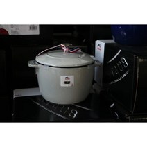 staub 스타우브 라이스꼬꼬떼16 밥솥 무쇠 주물 솥 양수냄비 신혼 집들이 이사선물, 그레이16cm, 표준