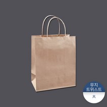 [패킹콩] 트위스트쇼핑백무지 大 10장, 상세 설명 참조