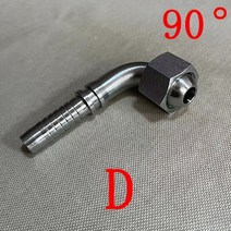 유압호스 고압 Metric M10-42 유압 콘 호스 엔드 withold 유형 튜브 고압 피팅 6-25mm 가시 조인트 커넥터, 06 D bend_04 6MM to M16x1.5