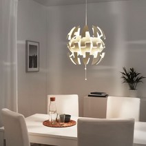 이케아 IKEA PS 2014 펜던트등 화이트 35cm 303.832.43, 화이트35cm303.832.43+E26전구
